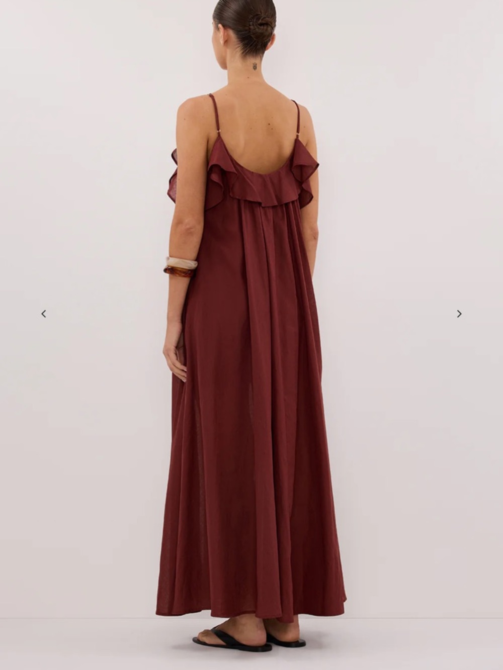 DISSH Capri Sahara Linen Blend Maxi Dress - Picture 2 of 6